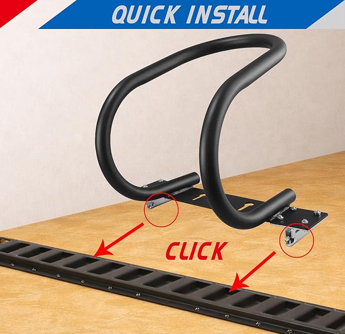 Heavy-Duty Steel 7" E-Track Motorcycle Wheel Chock,Adjustable Front Tire Stop for E-Track & X-Track Systems for Trailer & Cargo Transport Use (2 Pack)