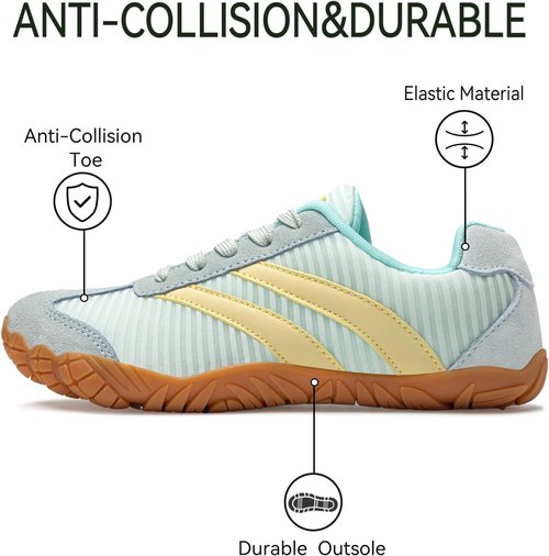 Barefoot Shoes | Women’s Casual Sneakers with Wide Toe Box | Lightweight & Breathable Comfort