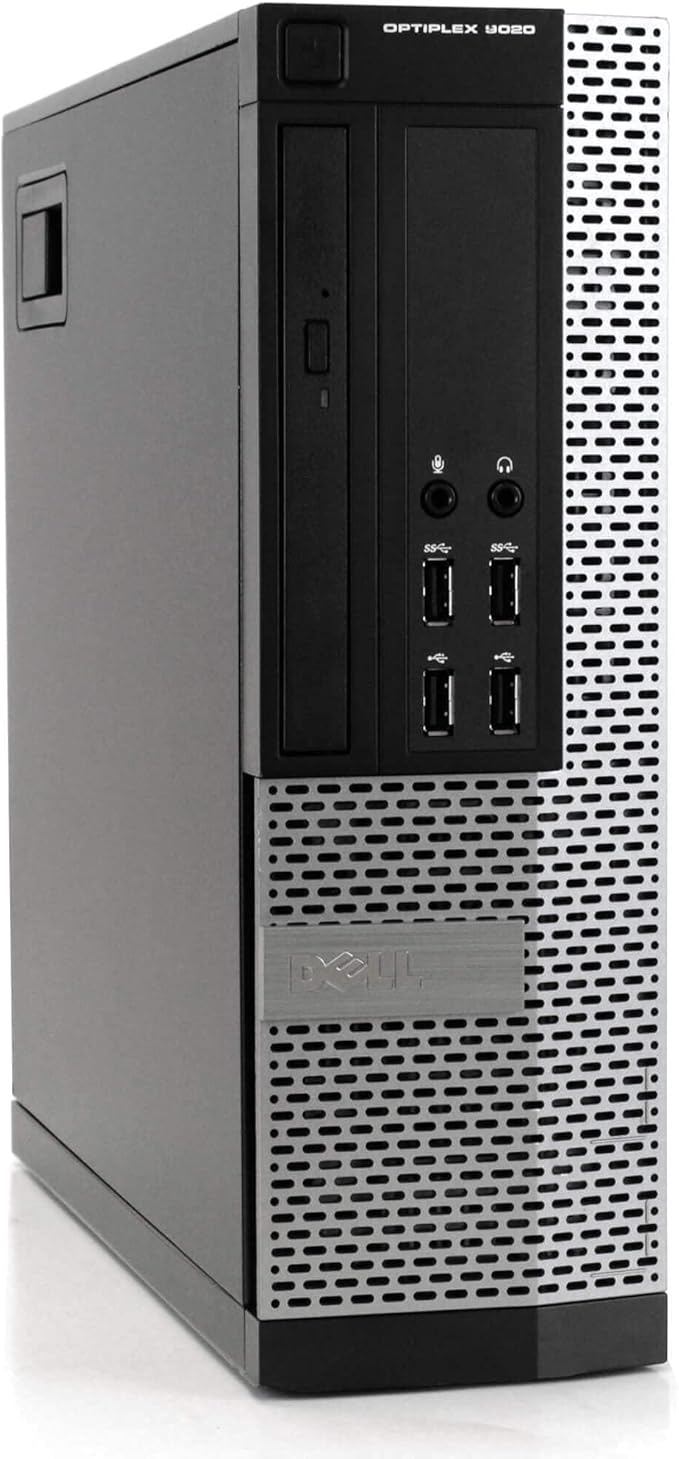 Dell Optiplex 9020 Desktop Computer PC, Intel Quad-Core i5, 500GB HDD Storage, 8GB DDR3 RAM, WiFi, 20 in Monitor, RGB Productivity Bundle, Windows 11 Pro (Renewed)