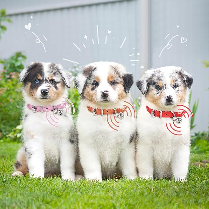 XS Dog Collar for Teacup Adjustable Teacup Dog Collar for Small Medium Large Dogs 3/8 inch Width (White, XS)