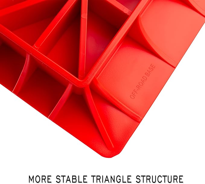 XPV Off-Road Base Compatible With Hi Lift Jack PP Pad Lifting Plate to Alleviate Hoisting Sinkage