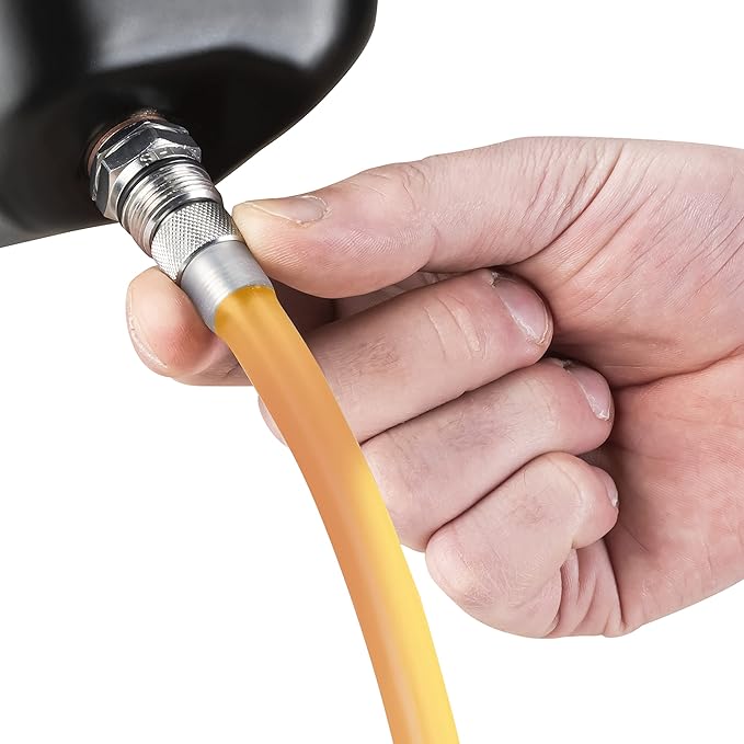 Stahlbus Oil Drain Valve Plug M14x1.5x12mm Steel CLEAN, EASY, NO TOOL Oil Change Include Drain Plug, Washer, Cap, Connector, Hose Compatible with: Most Honda, Hyudani, KIA, Acura, Audi, VW, Mazda