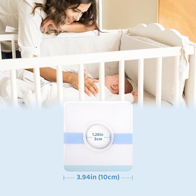 Baby Belly Navel Patches, Waterproof Cotton Pads for Baby Belly Button Hernia, Infant Umbilical Hernia Patch, Belly Button Patch for Baby Newborn, 10×10cm, 10 Pcs