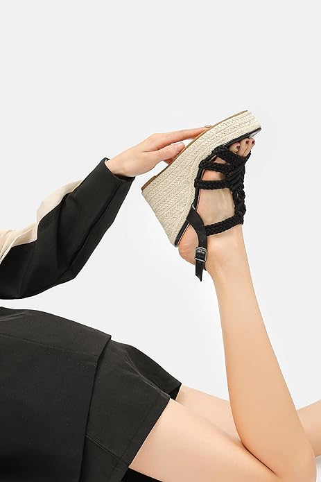 Espadrille Wedge Sandals for Women Platforms & Wedges