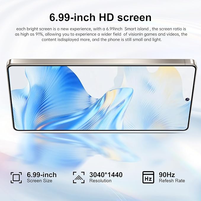 S26 Ultra 5G Unlocked Smartphone,16GB+512GB Cell Phone for Android 15, 6.99" Unlocked Cell Phone, 7000mAh, 68MP+108MP Dual Camera/Dual SIM/Fingerprint Lock/Face���Deep Purple