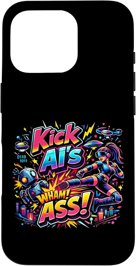 Tech Human vs AI Case for iPhone 16 Pro