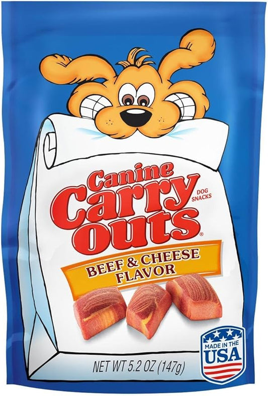 Canine Carry Outs Del Monte Beef & Cheese Flavor
