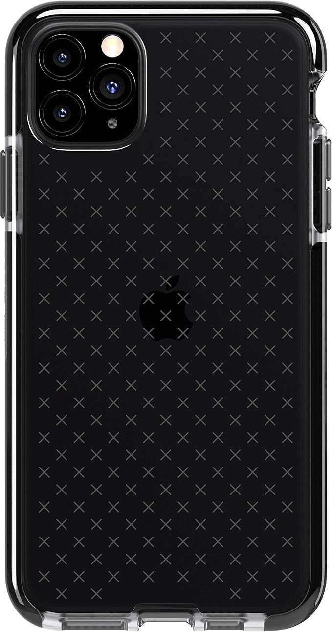 Tech21 Evo Check Series Gel Case for Apple iPhone 11 Pro Max - Smokey Black