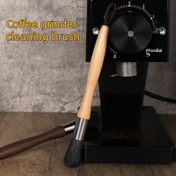 3-Pack Coffee Machine Cleaning Brush, Grinder Cleaning Accessories for Home Kitchen and Barista
