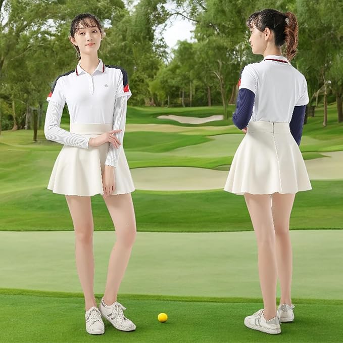 Women's Golf Sleeves Cooling Shawl for Riding,Golfing,Driving Outdoor Sports Arm Sleeves