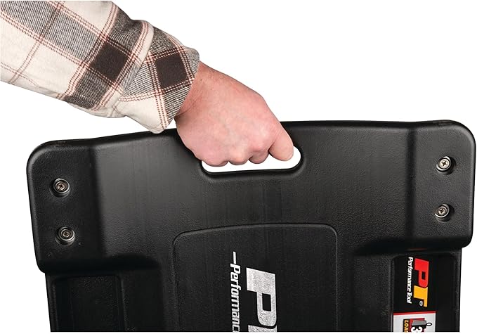 Performance Tool W85006 40-Inch Plastic Creeper with 6 Casters, Black