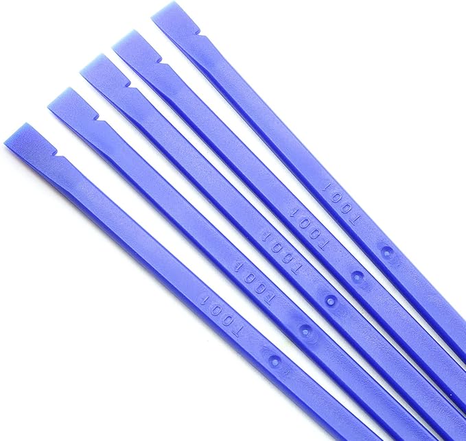 6pcs Crowbar Plastic Spudger Stick Lever Tools Opening Tools for iPhone Screen Repair Electronic Components Replacement Repair Kit, Dark Blue