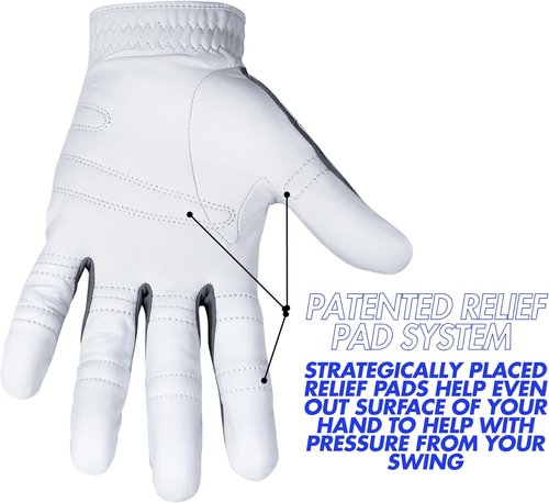Bionic Men's Golf Glove - Performance Grip Pro | Premium Leather for Enhanced Comfort