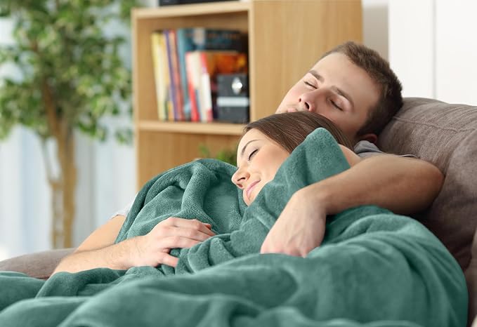 Utopia Bedding Ultra Soft Fleece Bed Blanket Full Size Celadon (90x84 Inch) | Microfiber Plush Warm Lightweight Breathable Cozy Blanket Anti-Static, All Season Use, Gift for Women and Men