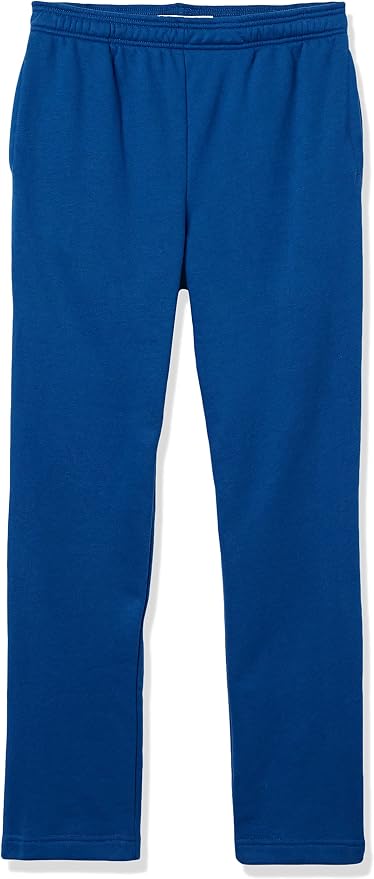 Amazon Essentials Men's Relaxed Straight Leg Fleece Open Bottom Sweatpant (Available in Big & Tall)