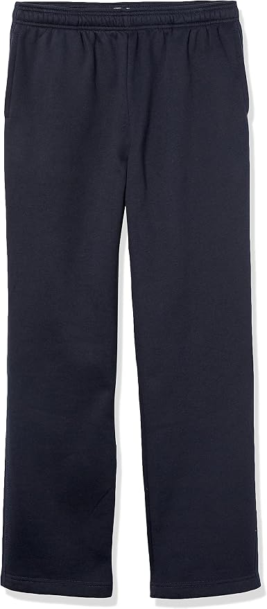 Amazon Essentials Men's Relaxed Straight Leg Fleece Open Bottom Sweatpant (Available in Big & Tall)