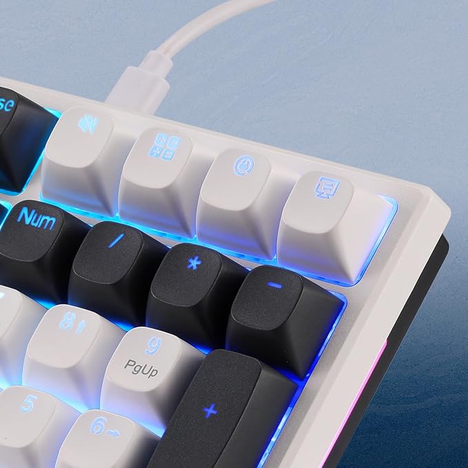 Redragon K668 108-Key Hot-Swap Wired RGB Gaming Keyboard, Extra 4 Hotkeys | Dedicated Shortcut Keys for Mute, Calc & Desktop, Cushioned Noise Dampening for Creamy Thocky Sound, Swap-Ready, PRO Software