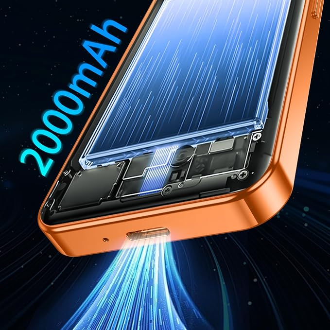 4.5'' Mini Phone 64GB Unlocked 4G Mobile Smartphone with 2000mAh Battery Compact Backup Mini Phone for Kids & Students Dual SIM Face ID Blue