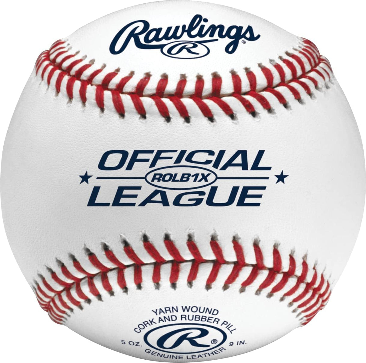Rawlings Official League Practice Baseballs - ROLB1X | Available in Multiple Count Options