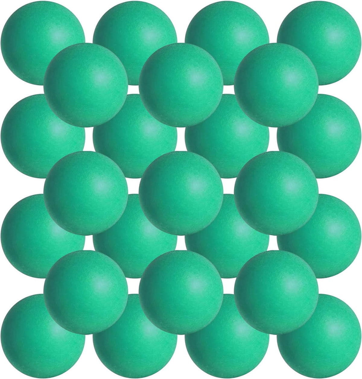 Regine Switzerland Table Tennis Balls - 28 Pcs 40mm Colorful Plastic Balls for Party & Game Fun