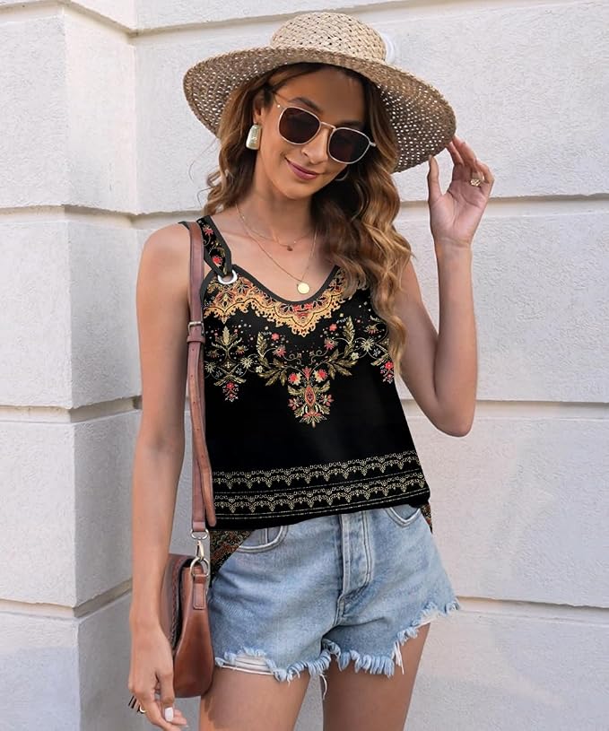 Disamer Womens Tank Tops 2026 Loose Fit Casual Summer Spaghetti Strap Trendy Spring Cute Lace Sleeveless T Shirts