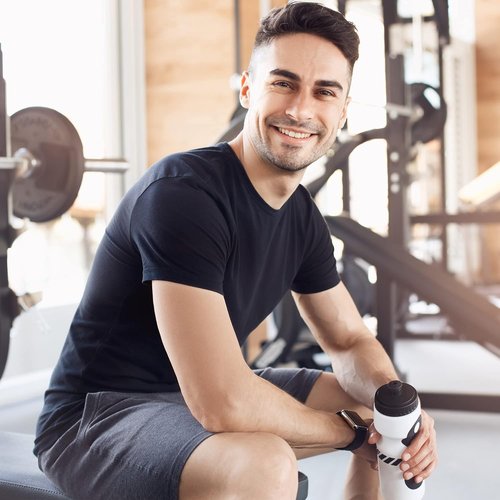 MLYENX Workout Shirts for Men - Quick Dry Moisture-Wicking Athletic T-Shirts | 7 Pack Set