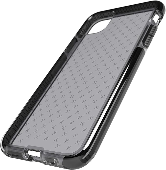 Tech21 Evo Check Series Gel Case for Apple iPhone 11 Pro Max - Smokey Black