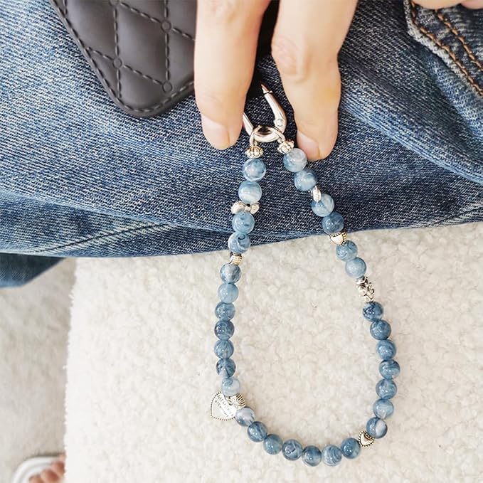 Phone Crossbody Chain CellPhone Lanyard,Universal Phone Chain Strap with Tether Patches Compatible with Most Phones (Y)