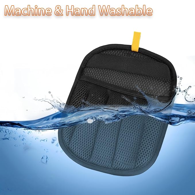 Pet Hair Removal Glove for Dogs and Cats, 2PCS Upgrade Reusable Electrostatic Gloves for Deshedding, Washable Cat Grooming Brush Five-Finger Magic Gloves for Clothing Carpet Sofa Car Seat
