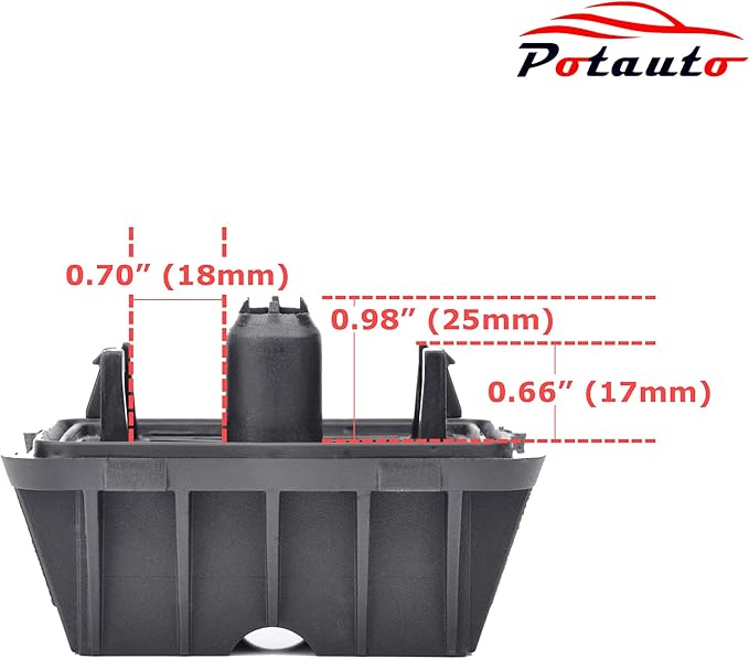 Potauto Upgraded 51717237195 Car Jack Lift Pad Puck Support Compatible with BMW 1 3 5 6 7 X1 M3 M5 M6 Series (Qty 1, 51717237195)