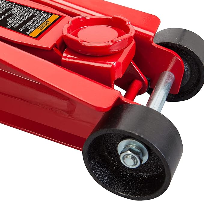 Torin 2.5 Ton (5,000 lb) Low Profile Hydraulic Trolley Jack, Red, TORT825051R