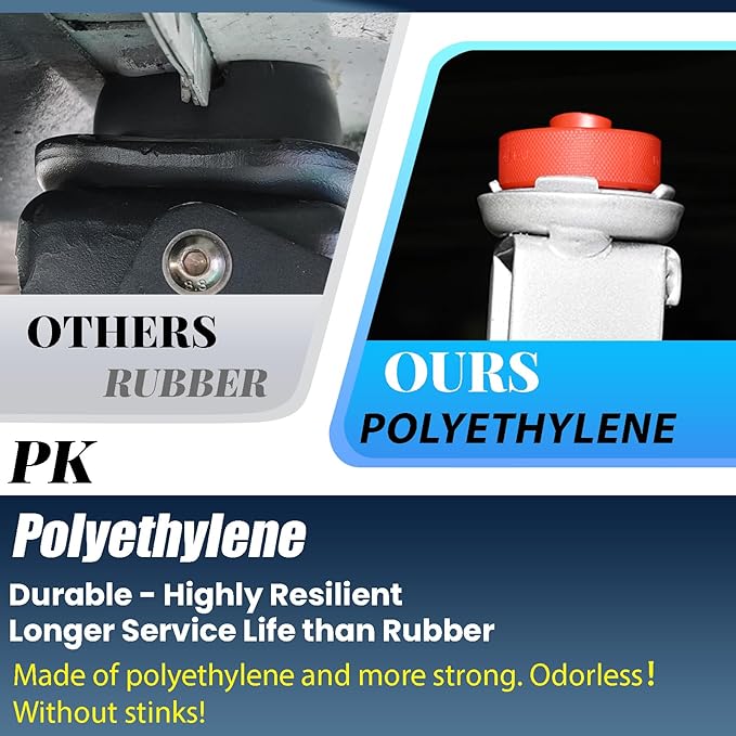 AUTOXBERT Polyethylene Car Jack Pad Support Point Pinch Weld Adapter Jacking Trolley Tool with Storage Box for Porsche 911 964 993 944 Cayman Boxster