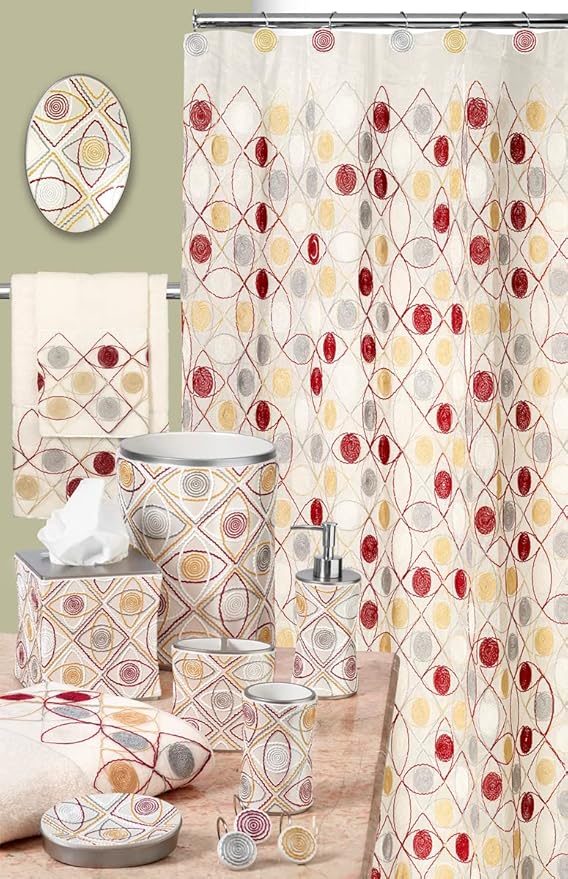 Zahari Home Sedona Modern Bathroom Rug Classic Luxury Bath Rug Contemporary Decor Beautiful Shower Mat Unique Design Stylish Bathroom Rug Bath Shower Tub Decor