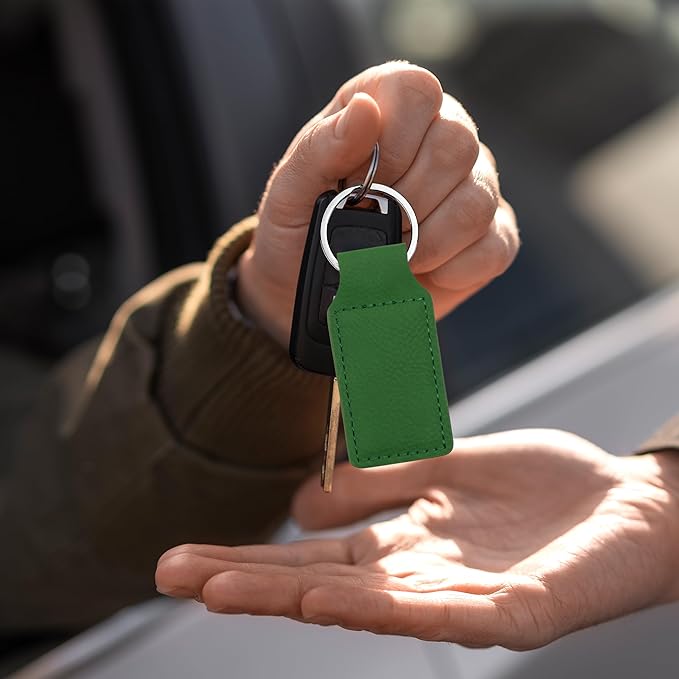 LaserGram Rectangle Keychain, Disc Golf, Personalized Engraving Included