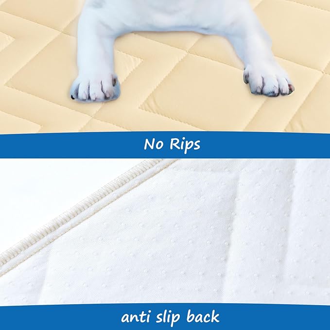Bed Cover for Dogs Washable, Waterproof Dog Couch Cover Pet Blanket Sofa Pet Bed Mat, Waterproof Dog Blanket (102 x 82 Inch)