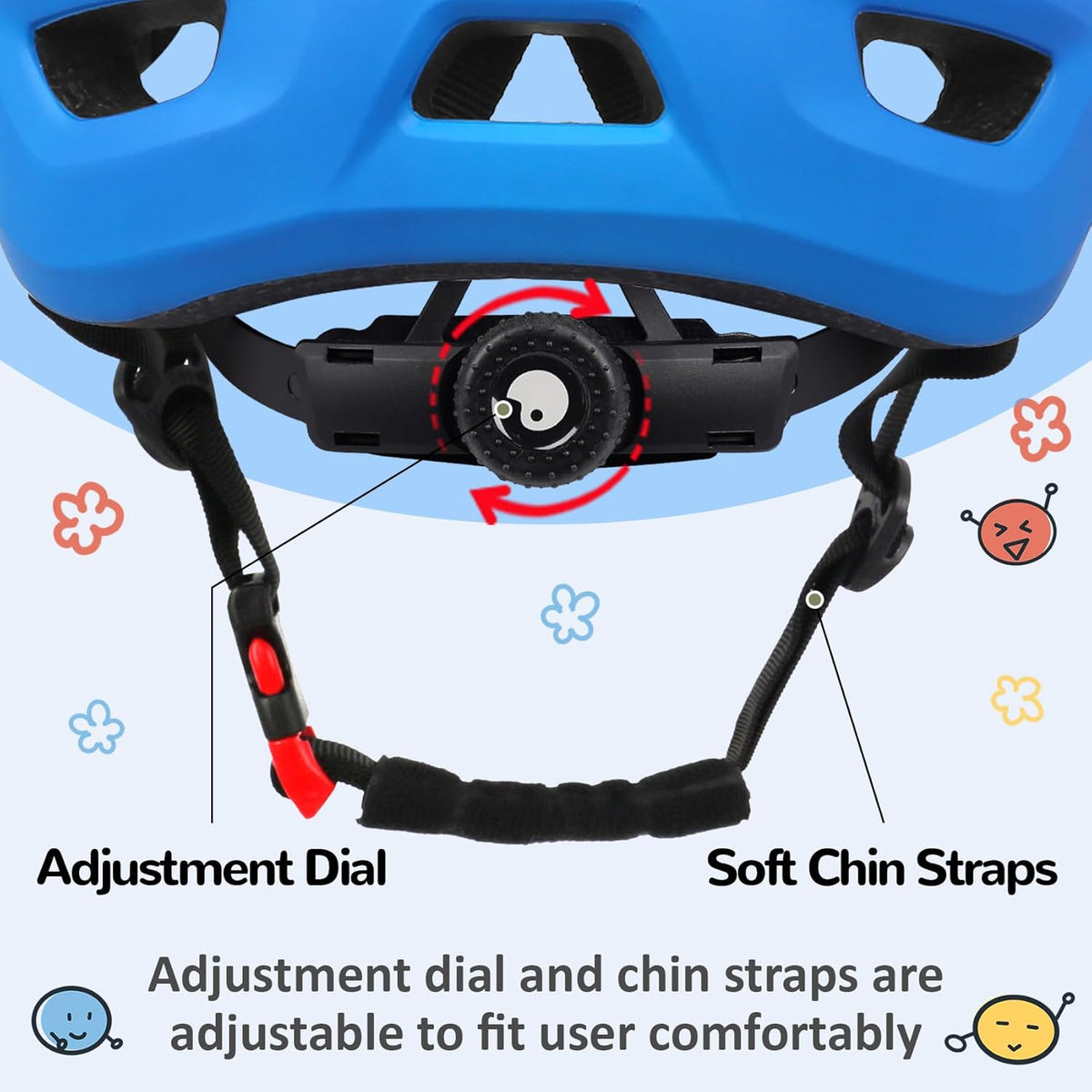 Skiennix Toddler Bike Helmet - Adjustable Multi-Sport Design for Ages Infant to Schoolchild | 2 Sizes Available
