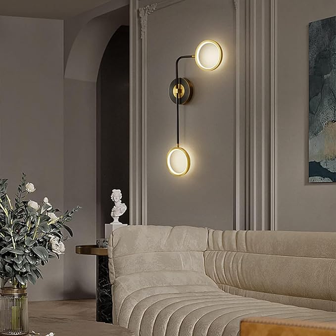Simple Living Room Bedroom Bedside Led Background Wall Lamp Minimalist Decoration Staircase Corridor Balcony Wall Lamp, Modern