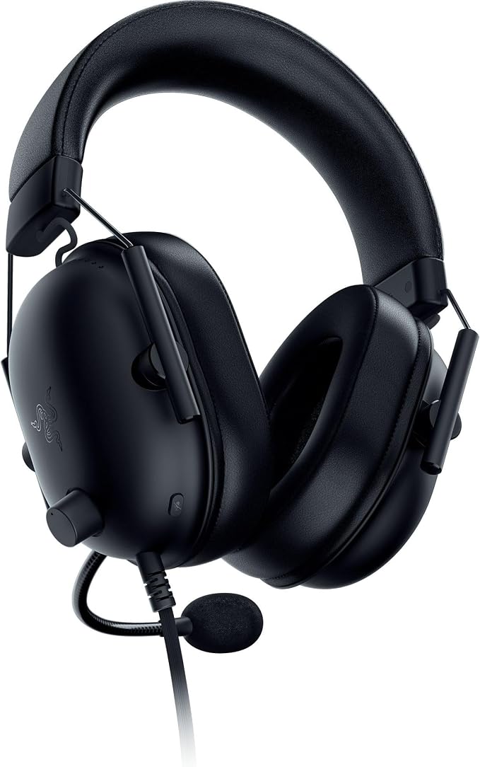 Razer BlackShark V2 X Xbox Gaming Headset, 3.5mm Audio Jack, Black | 50mm Drivers, Cardioid Mic, Lightweight, Comfortable Noise Isolating Earcups, for Xbox Series X, Series S, PS5, PC, Switch