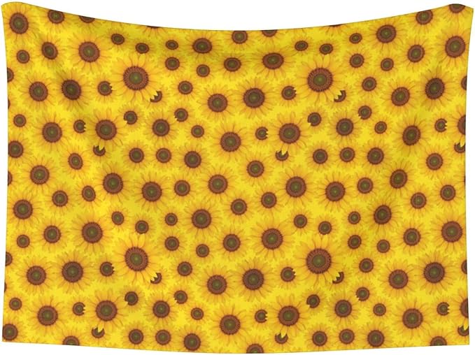 Reversible Plush Dot Pet Blanket for Dogs and Cats, Beautiful Sunrise Sunflower Art, Ultra Soft Two Sided Design with Warm Fuzzy Side and Smooth Side for Comfort