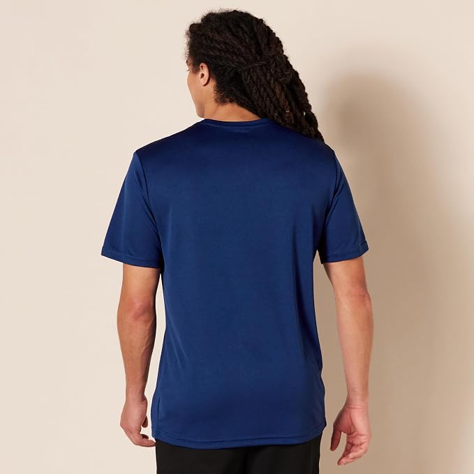 Amazon Essentials Men's Moisture Wicking Breathable Active Performance Tech Gym T-Shirts, Pack of 2