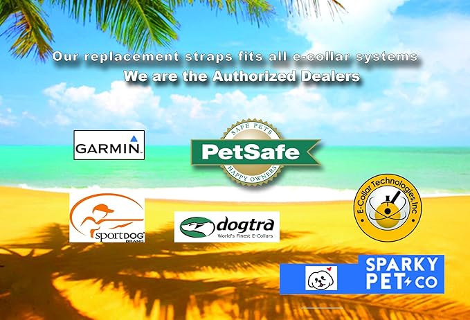 Replacement GPS eCollar with Adjustable Bungee, Multi-Hole Design, and Secure Toggle Closure for Small Dogs (Neon Yellow, Small Neck)