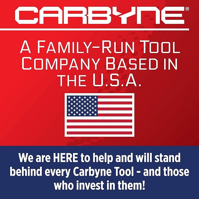 Carbyne 25-Piece Folding Hex (Allen) Key and Torx Wrench Set, SAE/Metric/Torx, S2 Steel, Manganese Phosphate Finish, Metric Hex 1.5-8mm, SAE Hex 5/64"-1/4", Torx T9-T40