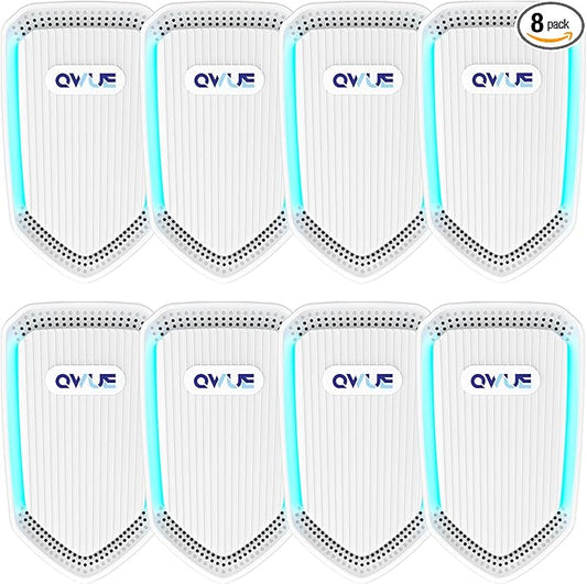8Pack Air Ionizer for Home Negative Ion Air Purifier Plug In, Mini Filterless Air Freshener Quiet Air Cleaner Portable Air Purifiers Odors Smoke for Home Office, Bedroom, Bathroom