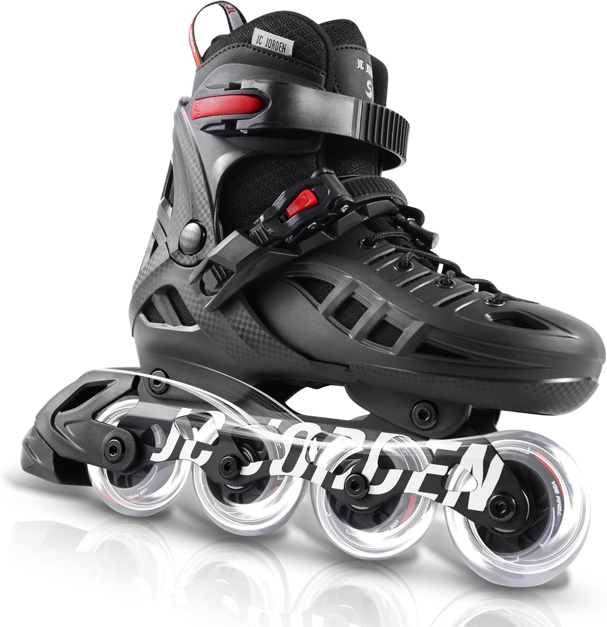 Skiennix Adjustable Inline Skates for Kids | Light-Up Wheels & Durable Outer Shell | Sizes 4-12