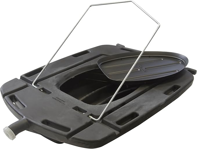 Lisle 19202 Low Profile Truck Oil Drain with Lid