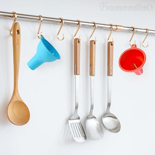 Framendino, 4 Pack Silicone Funnels Wide Mouth Funnel Kitchen Set Canning for Home Restaurant Bottles Jars