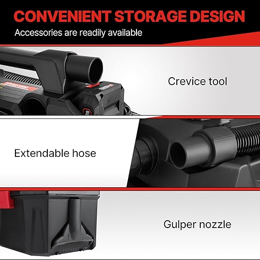 Shop-Vac 20V Cordless Wet/Dry Vacuum, 3-in-1 Portable Shop Vacuum Cleaner, Battery and Charger Included, Ideal for Jobsite, Garage, Car & Workshop