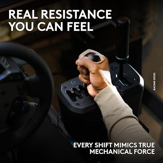 Logitech G RS H-SHIFTER for PC/Xbox/Playstation | Sim Racing shifter compatible with Logitech G PRO and RS50 wheels and G923/G29/G920 with Racing Adapter