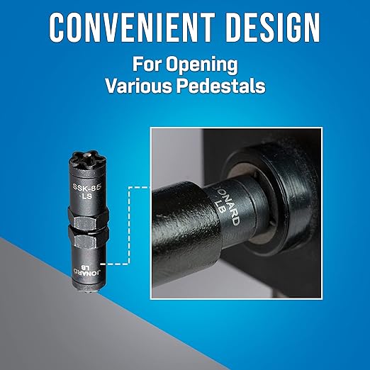 SSK-85 Jonard Tools Slam Lock Star Key for LB & LS Patterns