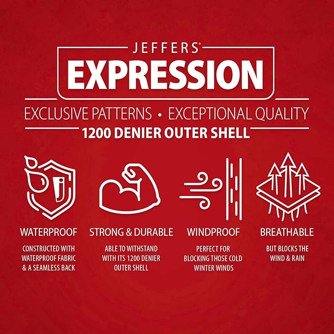 Jeffers Expression 1200 Denier Standard Neck Turnout Sheet, Skater Cowgirl, 66"- Waterproof, Breathable Horse Sheet with 0g Polyfill, No Insulation - Ideal Protection for Wind & Rain, Light Weight